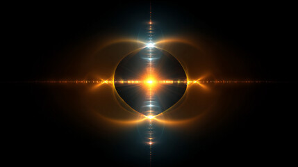 Mind calm visualized as balanced symmetrical light radiating harmony focus and serenity with soft glowing patterns symbolizing inner peace clarity mental balance and meditative state