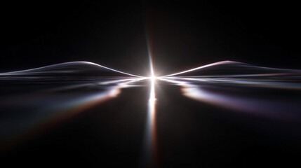 Mind calm visualized as balanced symmetrical light radiating harmony focus and serenity with soft glowing patterns symbolizing inner peace clarity mental balance and meditative state