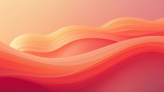 coral orange gradient flowing diagonally with gentle luminous warmth, seamless loop, perfect for abstract motion graphics or warm website backgrounds