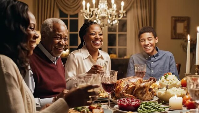 Thanksgiving Family Feast: A Generational Celebration