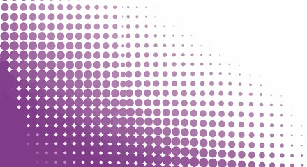 Purple Halftone Pattern A Minimalist Graphic Design