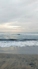 sunset on the beach