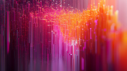 Cloud storage visualized as a digital waterfall, with cascading data streams flowing downward in glowing layers to represent information transfer, depth, and seamless connectivity.