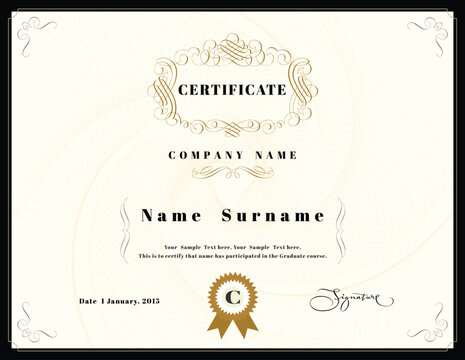 certificate of completion template