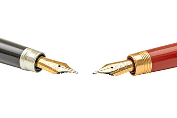 Two Different Pens Spaced Apart PNG