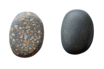 Two Pebbles Separated PNG