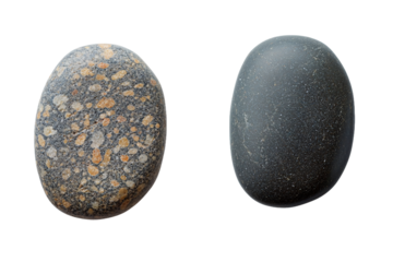 Two Pebbles Separated PNG