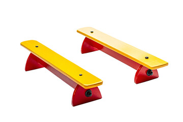 Two Seesaws with Space Between PNG