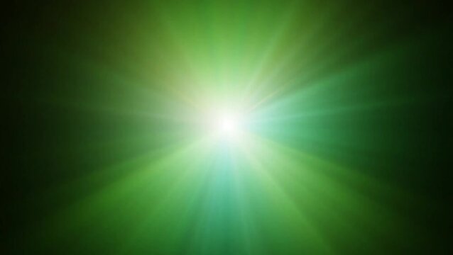 Central bright white starburst or lens flare effect with prominent light rays emanating outward