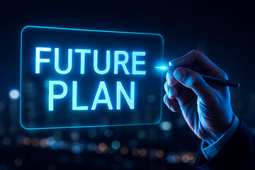 Crafting a luminous future plan with vision, innovation, and strategic foresight for business growth and success in global markets
