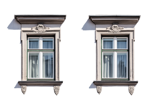 Paired Windows With Spacing PNG