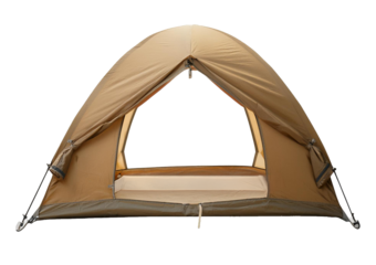 Tent isolated on transparent or white background