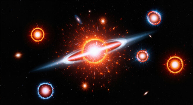 Galactic Cluster Explosion