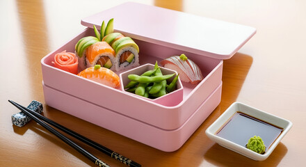 Fresh organic green vegetables like lettuce and tomato on a scale or fork suggest a healthy vegetarian diet meal