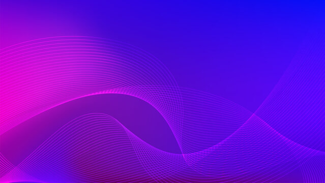 abstract purple background with wavy lines