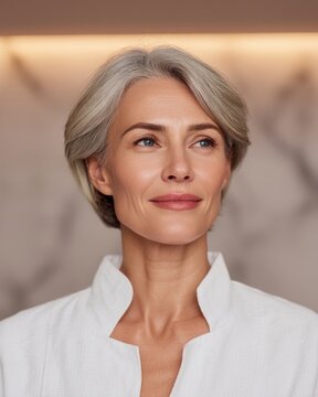 Plasma skin surgery for wrinkle reduction and facial augmentation therapy in mature patients with hispanic, nose, skin