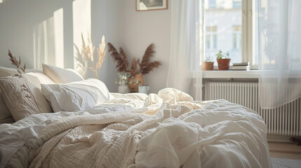 comfortable interior design illustration concept