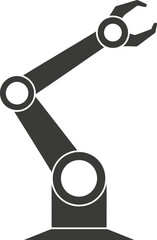 Collection of mechanical tools and equipment icons for design projects