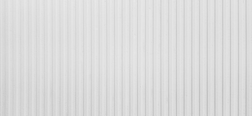 Obraz premium 白い縦ストライプの溝の写真、テクスチャ・現実の天井