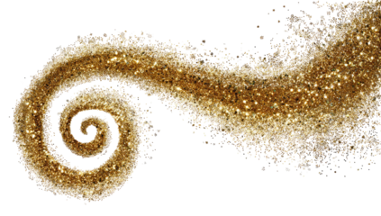 Gold spiral swirling, textured, abstract