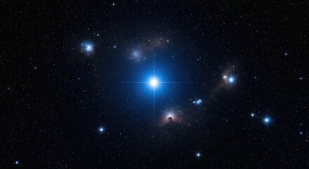 Milky Way arc over mountains glowing night sky cosmic bright horizon