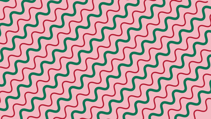 Christmas seamless pattern. Abstract pattern Candy cane background with red, pink and green lines. suit for banner cover, poster, flyer, print, textile. vector illustration