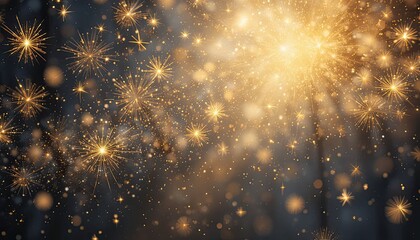 Shiny Glow PNG.  For a Christmas backdrop, use magical sparkle spray, golden stardust, and merry pyrotechnics.  Transparent overlay vector for designing d&eacute;cor and festivities