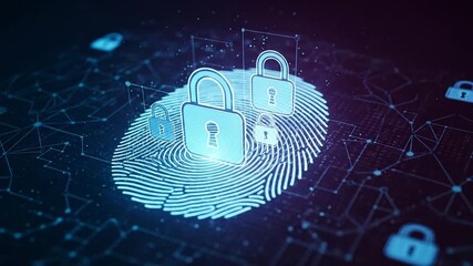 Digital Biometric Data Encryption for Cyber Security, Innovative Access Control - Powered by Adobe