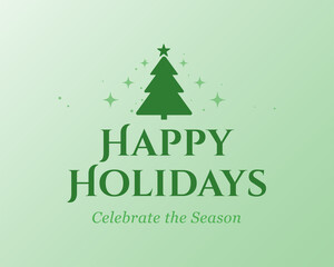 Happy Holidays Celebrate the Festive Season