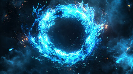 Abstract visualization of cosmic order and infinity, symbolizing harmony, balance, universal connection, and the eternal flow of energy across space and time.
