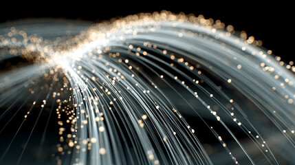 Streams of digital data forming a floating sphere, symbolizing technology, connectivity, information flow, digital networks, and futuristic abstract innovation.
