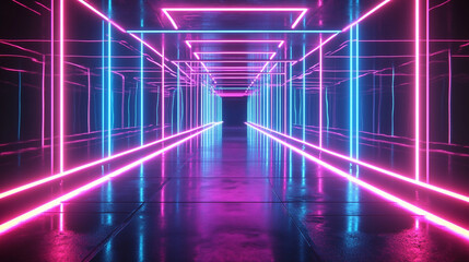 Digital detox concept fading neon screen dimming colors representing unplugging from technology calming minimal glow serenity and focus concept visual metaphor for digital wellbeing