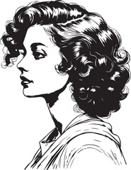 portrait of a young woman