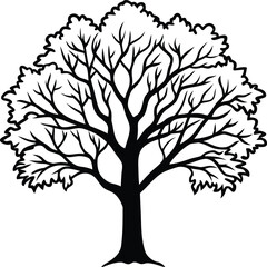 vector-tree-silhouette.eps