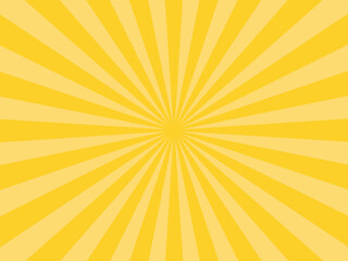 シンプルな放射状の線の背景イラスト素材