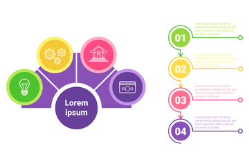 Infographic presenting visually appealing layout to convey important information through icons and text. Different sections highlighting key concepts clearly