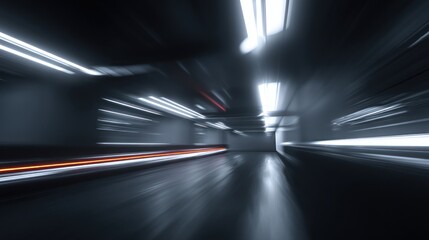 Fototapeta premium Abstract light tunnel
