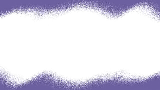 Vibrant purple spray paint texture border creates dynamic, modern background for creative projects and design elements.