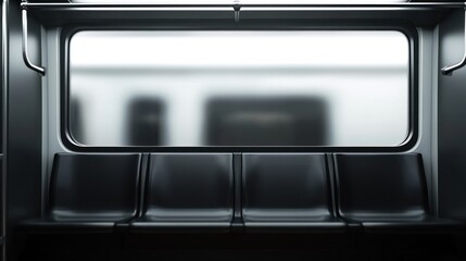 Obraz premium Train seats interior