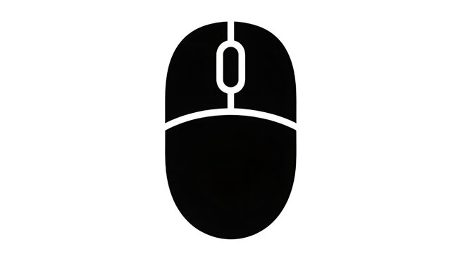 Mouse icon vector illustration simple computer mouse for graphic design eps