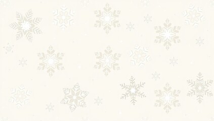 christmas background with snowflakes vector