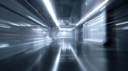 Futuristic corridor