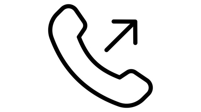 outgoing call icon animation