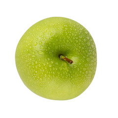 Green Apple cutout, full depth of field.