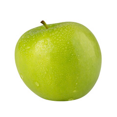 Green Apple cutout, full depth of field.