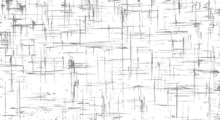 Seamless Grunge Overlay Vector Texture Abstract Distressed Scratched Lines Pattern Gray and White Background