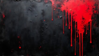 Dark scratched metal texture with red glowing cracks and industrial grunge tone on black background.
