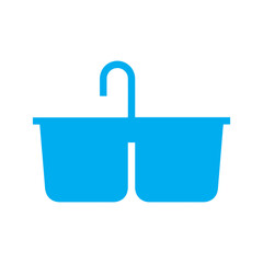 Double Kitchen Sink Icon