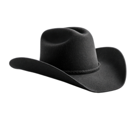 Dark gray cowboy hat