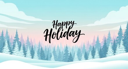 Wishing You a Joyful Holiday Season in a Winter Wonderland